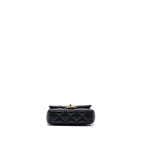 CHANEL 23P MINI COCO LOVE FLAP BAG CAVIAR BLACK GHW(MICROCHIP)