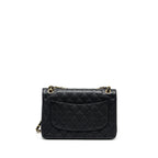 CHANEL JUMBO CLASSIC DOUBLE FLAP BAG CAVIAR BLACK GHW