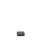 CHANEL SQUARE ZIPPER POUCH CARD HOLDER CAVIAR BLACK LGHW (MICROCHIP)