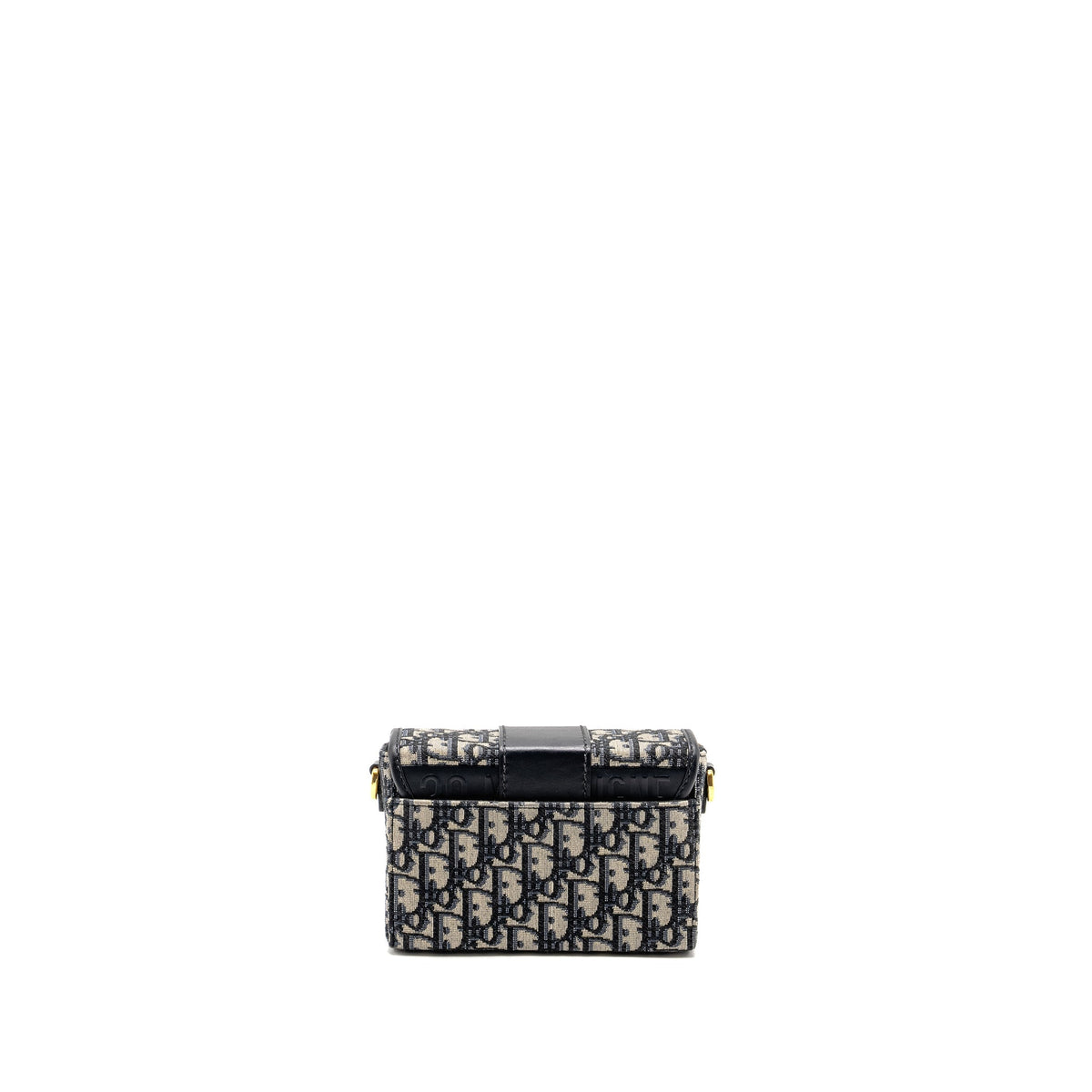 DIOR 30 MONTAIGNE BOX BLUE OBLIQUE JACQUARD GHW