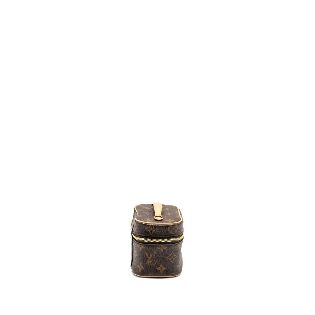 LOUIS VUITTON NICE NANO MONOGRAM CANVAS GHW