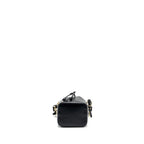 FENDI MINI MON TRESOR BUCKET BAG CALFSKIN BLACK GHW