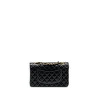 CHANEL MEDIUM CLASSIC DOUBLE FLAP BAG CAVIAR BLACK GHW (MICROCHIP)