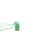 BOTTEGA VENETA MINI LOOP CAMERA BAG LAMBSKIN LIGHT GREEN SHW