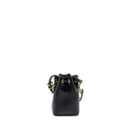 FENDI MINI MON TRESOR BUCKET BAG CALFSKIN BLACK GHW