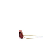 GUCCI MARMONT SUPER MINI MATELASSÉ CHEVRON CALFSKIN RED GHW