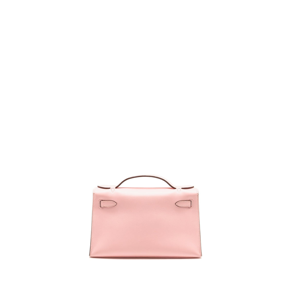 Hermes kelly Pochette swift 3Q Rose Sakura SHW