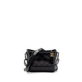 CHANEL SMALL GABRIELLE HOBO BAG AGED CALFSKIN BLACK MULTICOLOUR HARDWARE