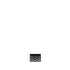GOYARD SAINT-SULPICE CARD WALLET GOYARDINE CANVAS BLACK