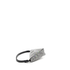 PRADA TRIANGLE POUCH CRYSTAL EMBELLISHED BLACK SHW