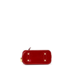 LOUIS VUITTON ALMA BB PATENT RED GHW