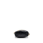 CHANEL 23S MINI 22 BAG WITH PEARL SHINY CALFSKIN GHW (MICROCHIP)