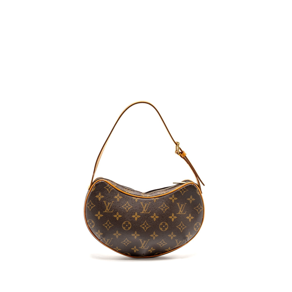 LOUIS VUITTON CROISSANT BAG MONOGRAM CANVAS GHW
