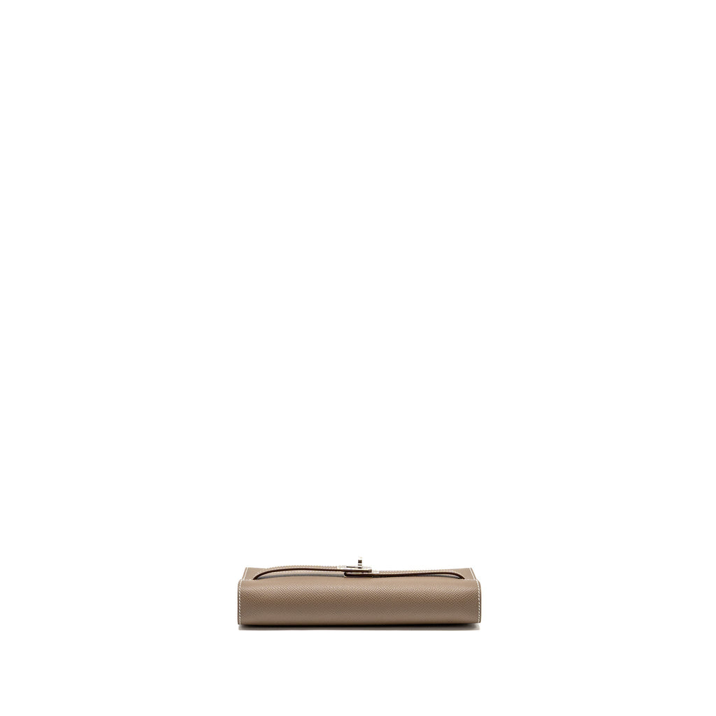Hermes kelly to go epsom etoupe SHW