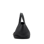 Hermes Picotin 22 Lock Bag Clemence Black SHW