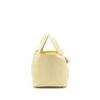 HERMES PICOTIN 18 LOCK BAG CLEMENCE JAUNE MILTON SHW