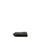 CHANEL 22S PEARL CRUSH WALLET ON CHAIN LAMBSKIN BLACK BRUSHED GHW (MICROCHIP)
