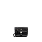 PRADA SMARTPHONE CASE RE-NYLON AND SAFFIANO LEATHER BLACK SHW