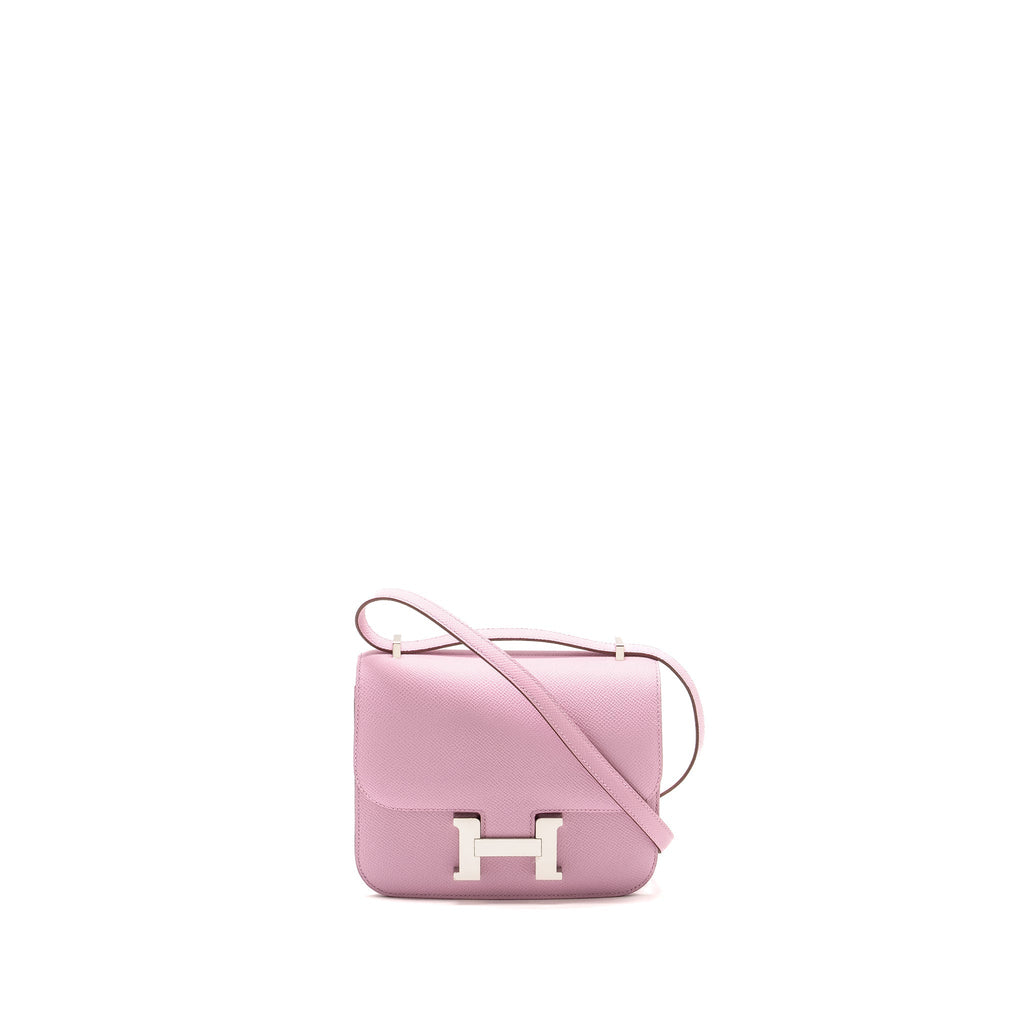 Hermes Mini Constance Epsom X9 Mauve Sylvestre SHW