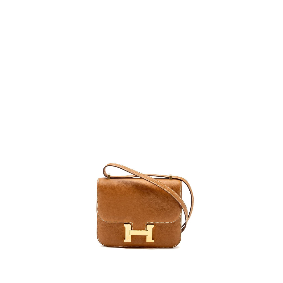 HERMES MINI CONSTANCE EPSOM GOLD GHW