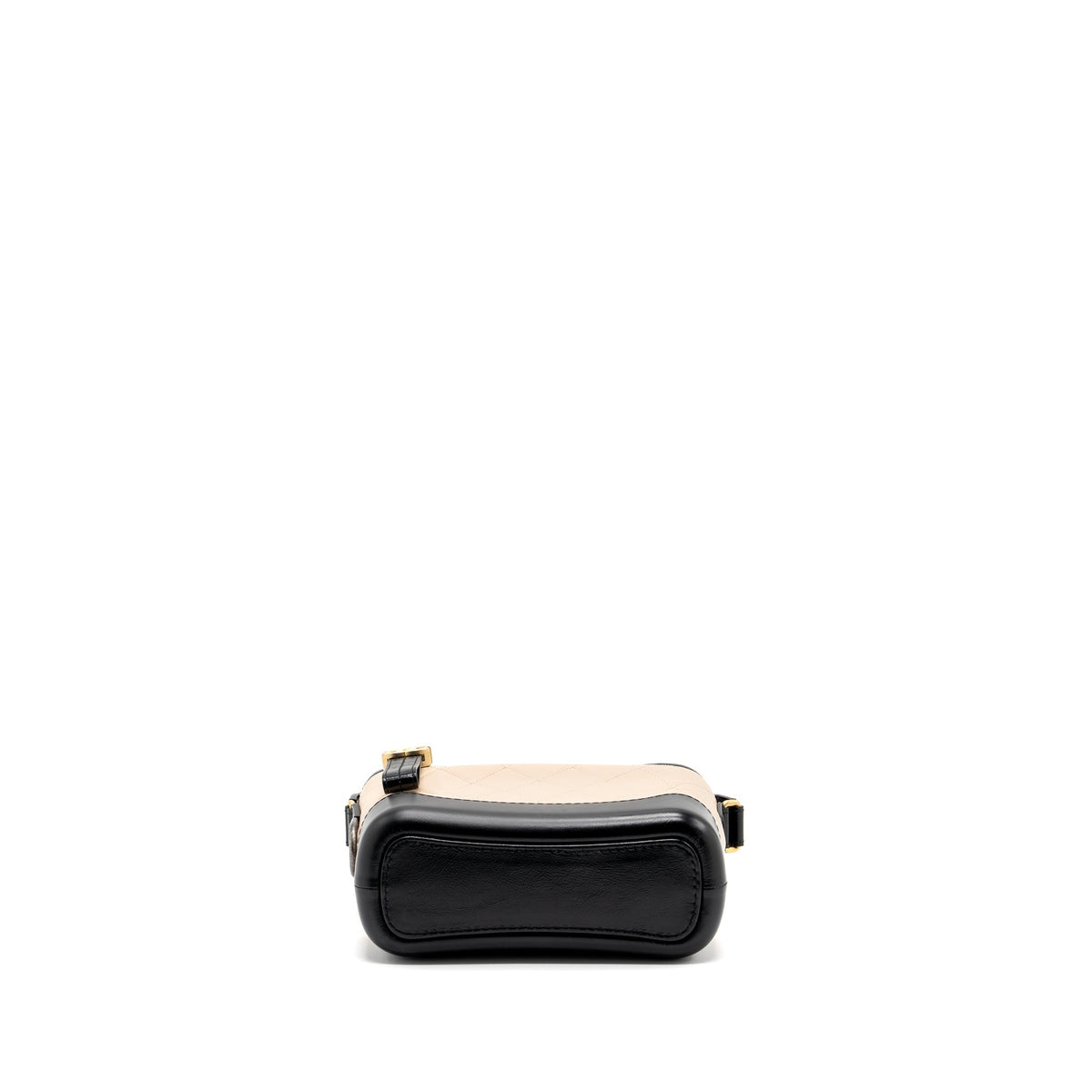 CHANEL SMALL GABRIELLE HOBO BAG CALFSKIN BEIGE / BLACK MULTICOLOUR HARDWARE