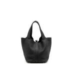 Hermes Picotin 22 Lock Bag Clemence Black SHW