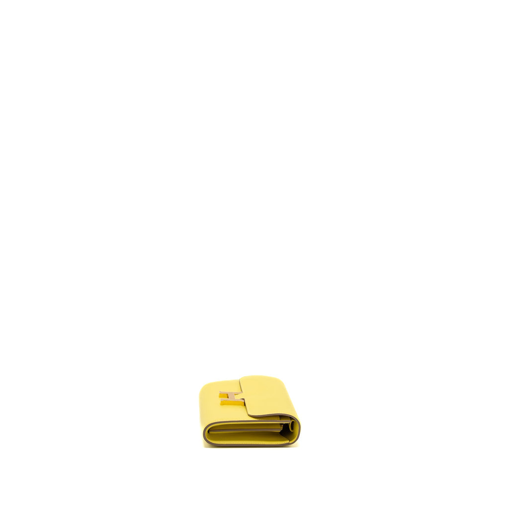 Hermes Constance To Go Evercolor 9R Lime GHW