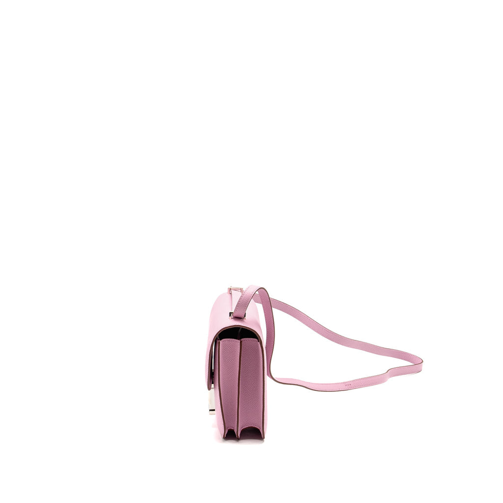 Hermes Mini Constance Epsom X9 Mauve Sylvestre SHW