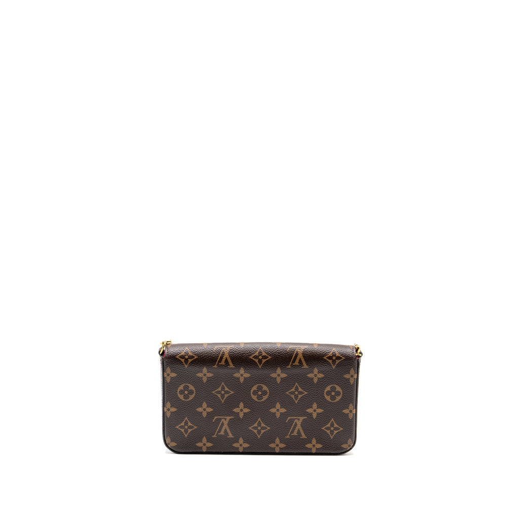 LOUIS VUITTON FELICIE POCHETTE MONOGRAM CANVAS GHW