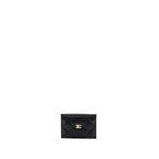 CHANEL CLASSIC CARD HOLDER CAVIAR BLACK GHW(MICROCHIP)