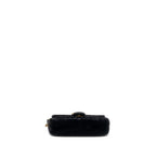 GUCCI MINI MARMONT VELVET BLACK GHW