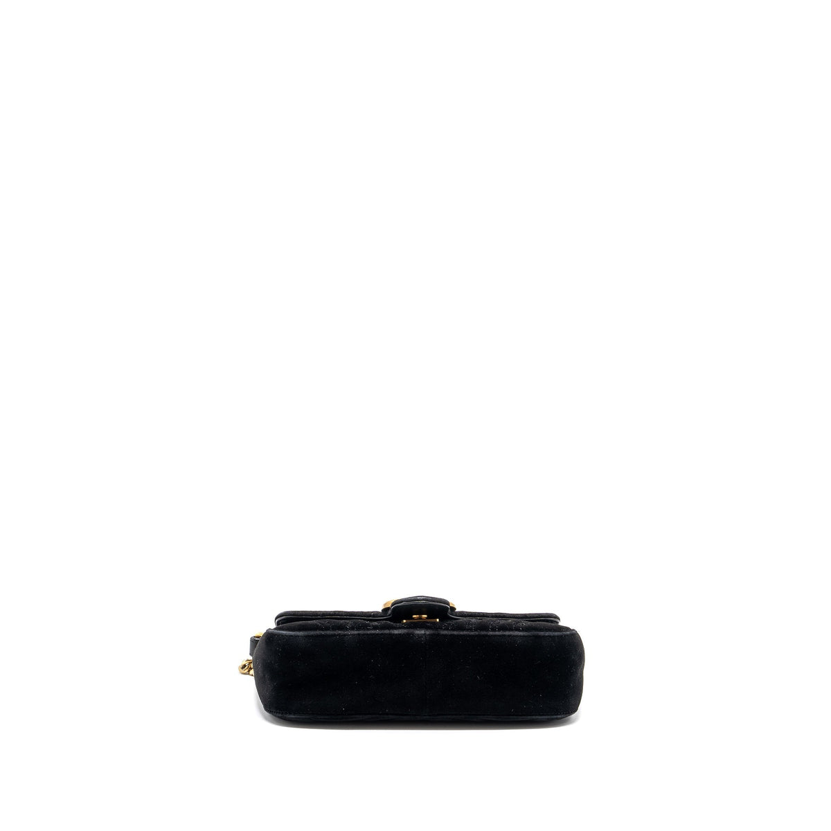 GUCCI MINI MARMONT VELVET BLACK GHW