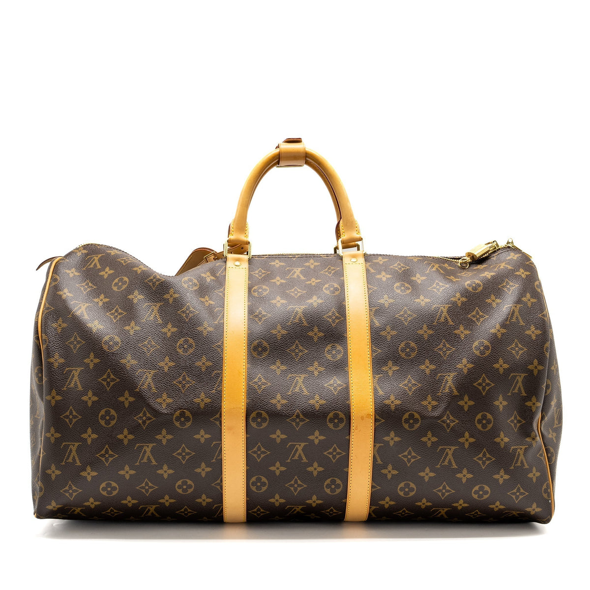 LOUIS VUITTON KEEPALL 55 MONOGRAM CANVAS GHW
