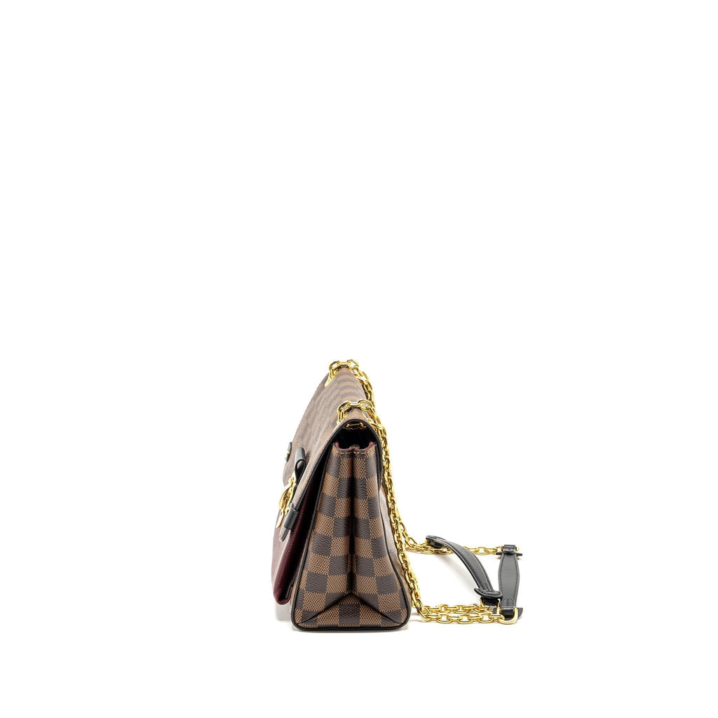 LOUIS VUITTON VAVIN PM DAMIER EBENE CANVAS GHW