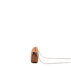 LOEWE NANO PUZZLE BAG CALFSKIN BROWN SHW