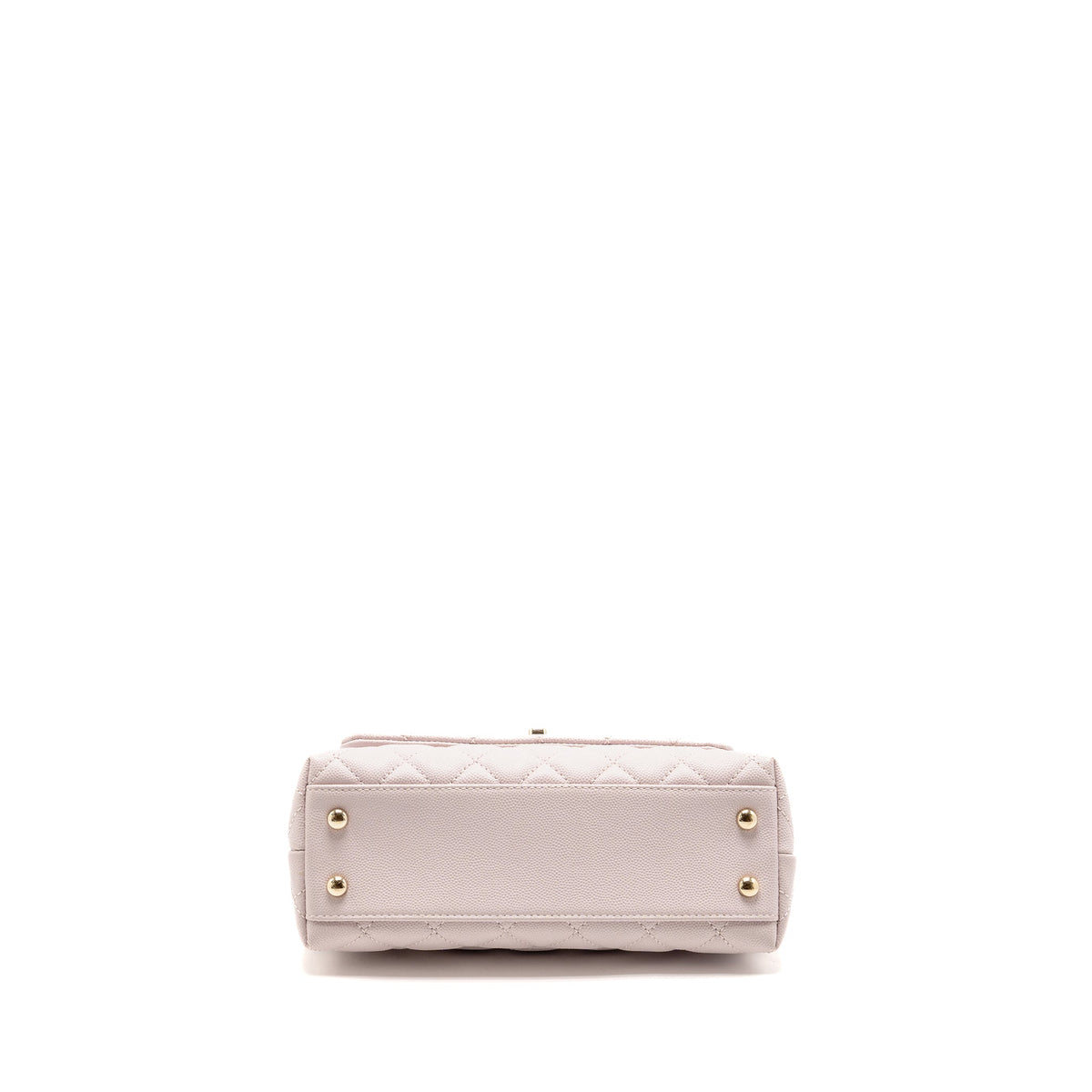 CHANEL SMALL COCO HANDLE CAVIAR LIGHT PINK LGHW