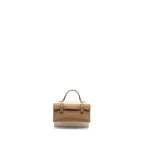 HERMES KELLYDOLE / KELLY DOLE PICTO EPSOM LEATHER NATA/ LIME / MAUVE SYLVESTRE/ CHAI SHW
