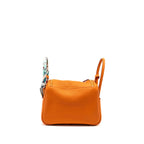 Hermes Lindy 26 clemence orange GHW