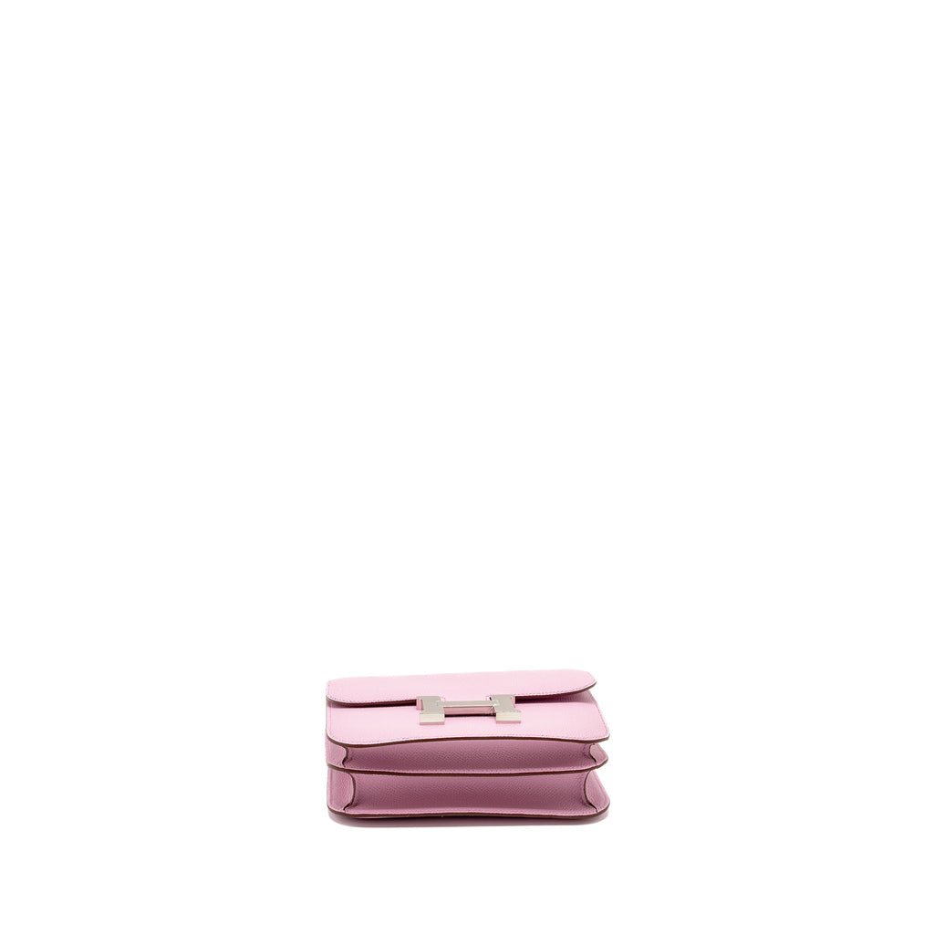 Hermes Mini Constance Epsom X9 Mauve Sylvestre SHW