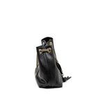 GUCCI INTERLOCKING G SOHO TOTE BAG CALFSKIN BLACK GHW