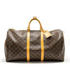 LOUIS VUITTON KEEPALL 55 MONOGRAM CANVAS GHW