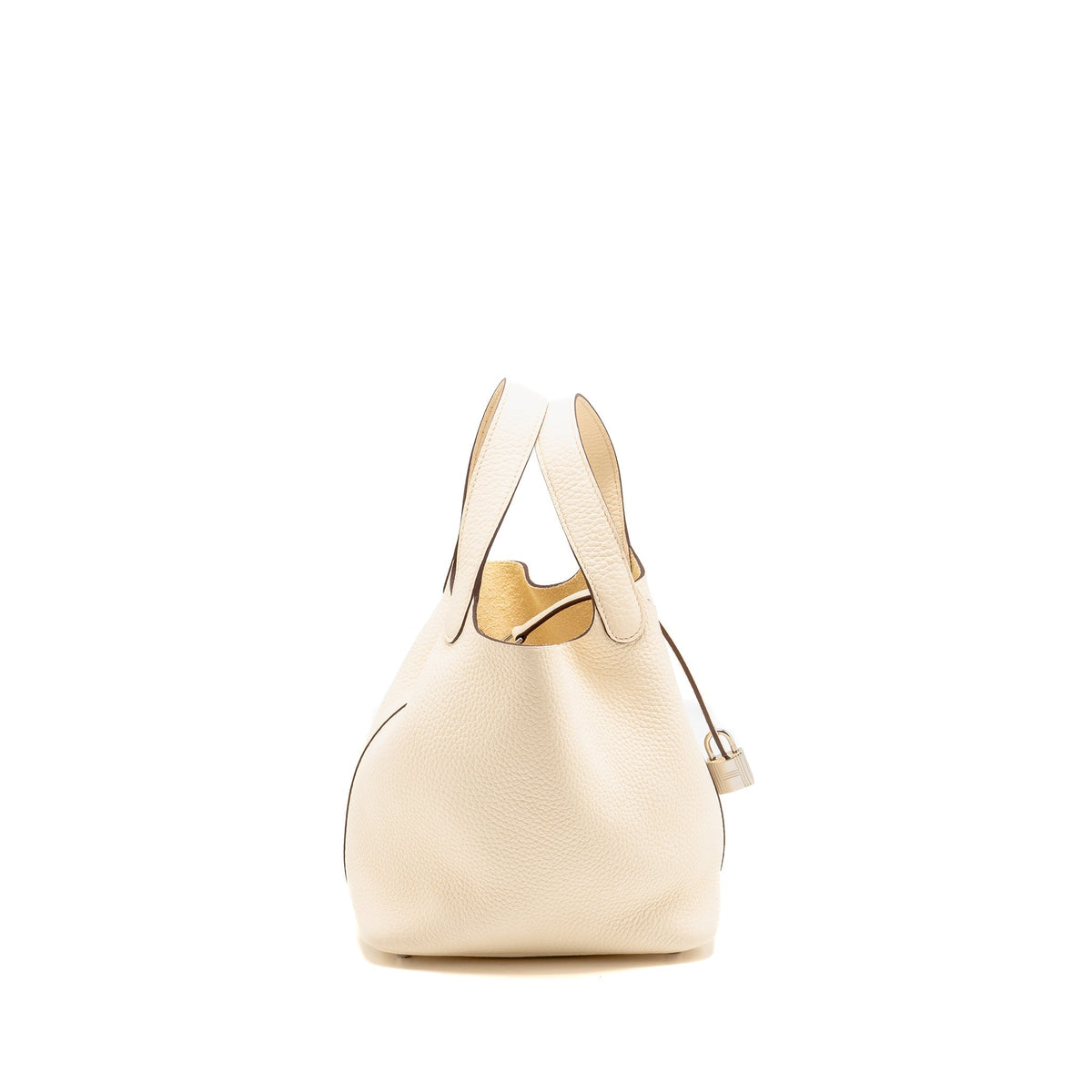 Hermes Picotin18 Lock bag Clemence Nata SHW