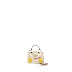 HERMES KELLYDOLE / KELLY DOLE PICTO EPSOM LEATHER NATA/ LIME / MAUVE SYLVESTRE/ CHAI SHW