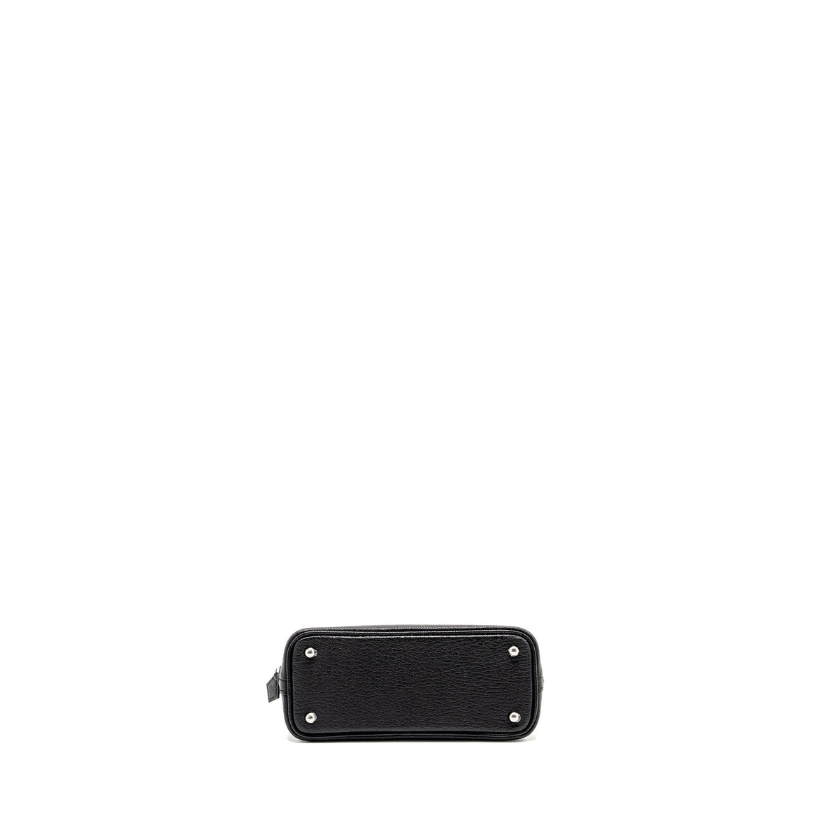 HERMES MINI BOLIDE CHEVRE MYSORE BLACK SHW