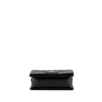 CHANEL SMALL BOY BAG CAVIAR BLACK RUTHENIUM HARDWARE