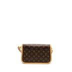 LOUIS VUITTON DIANE BAG WITH JACQUARD STRAP MONOGRAM CANVAS GHW