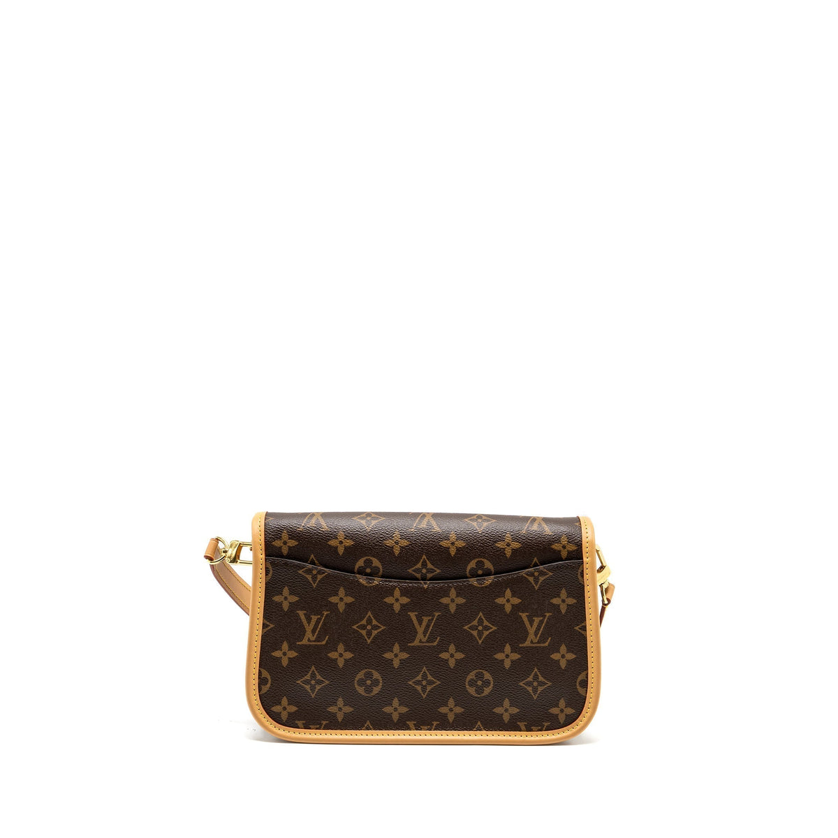 LOUIS VUITTON DIANE BAG WITH JACQUARD STRAP MONOGRAM CANVAS GHW