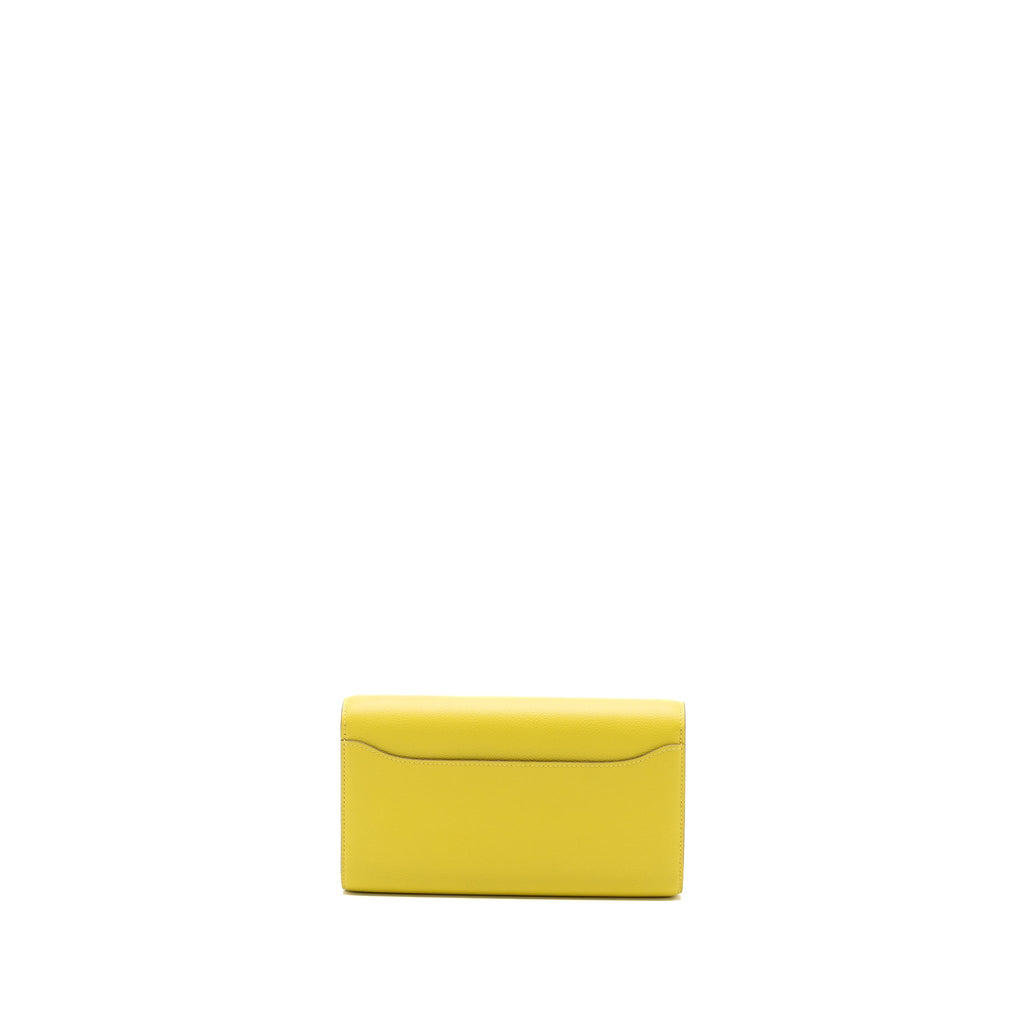 Hermes Constance To Go Evercolor 9R Lime GHW