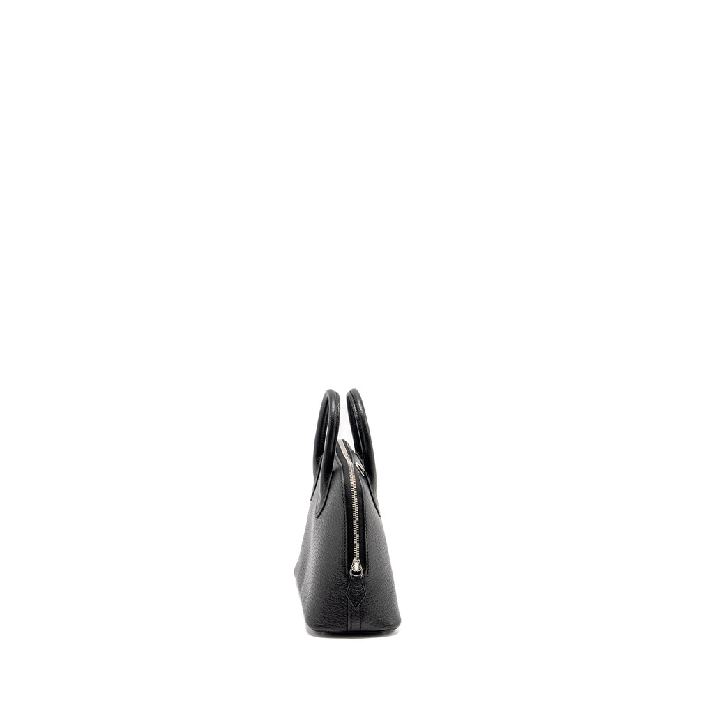 HERMES MINI BOLIDE CHEVRE MYSORE BLACK SHW
