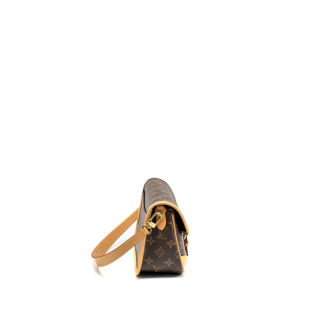 LOUIS VUITTON DIANE BAG WITH JACQUARD STRAP MONOGRAM CANVAS GHW
